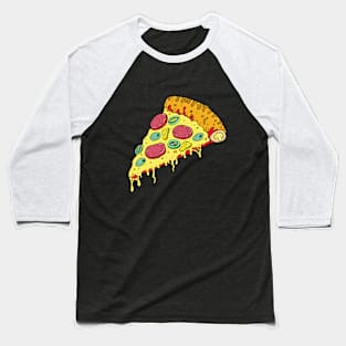 Pizza Time Baseball T-Shirt